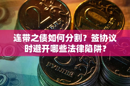 武汉连带之债如何分割？签协议时避开哪些法律陷阱？