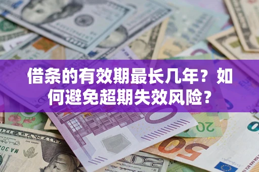 武汉借条的有效期最长几年？如何避免超期失效风险？