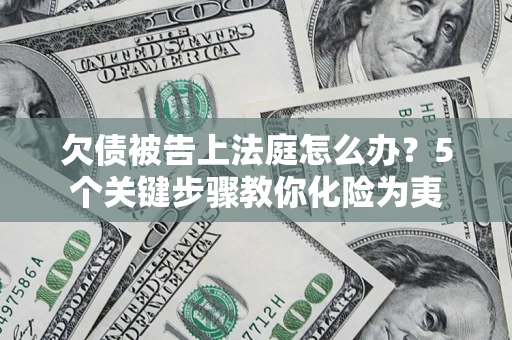 武汉欠债被告上法庭怎么办？5个关键步骤教你化险为夷